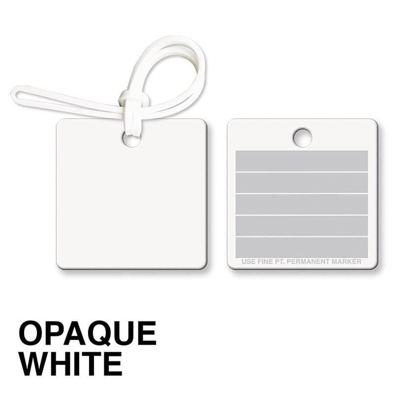 Small Square Bag & Luggage Tag - Spot Color