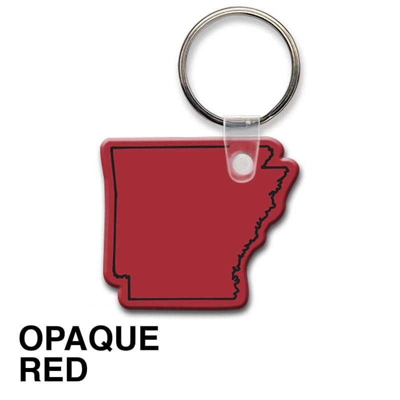Arkansas State Shape Key Tag (Spot Color)