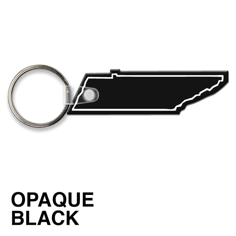 Tennessee State Shape Key Tag (Spot Color)