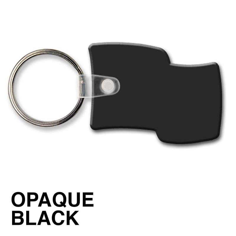 Flag Key Tag (Spot Color)