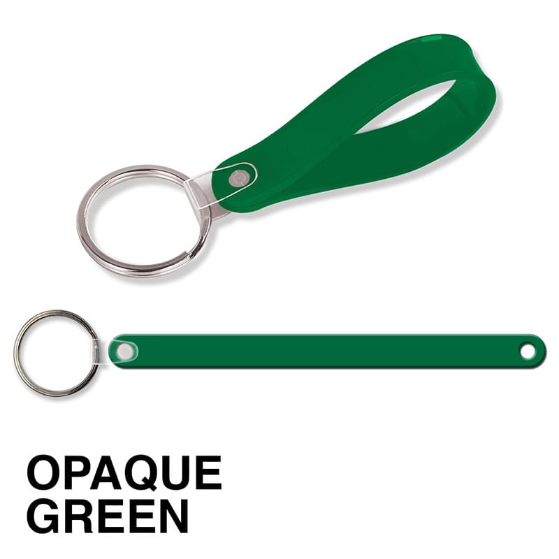 Short Loop Key Tag - Spot Color