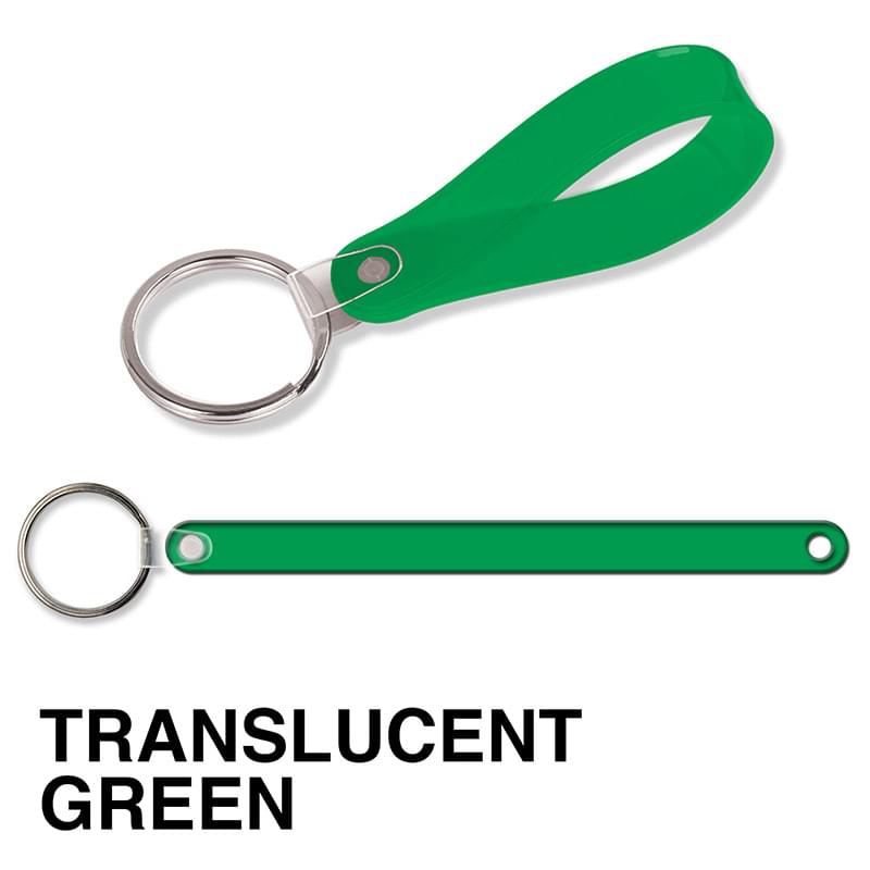 Short Loop Key Tag - Spot Color