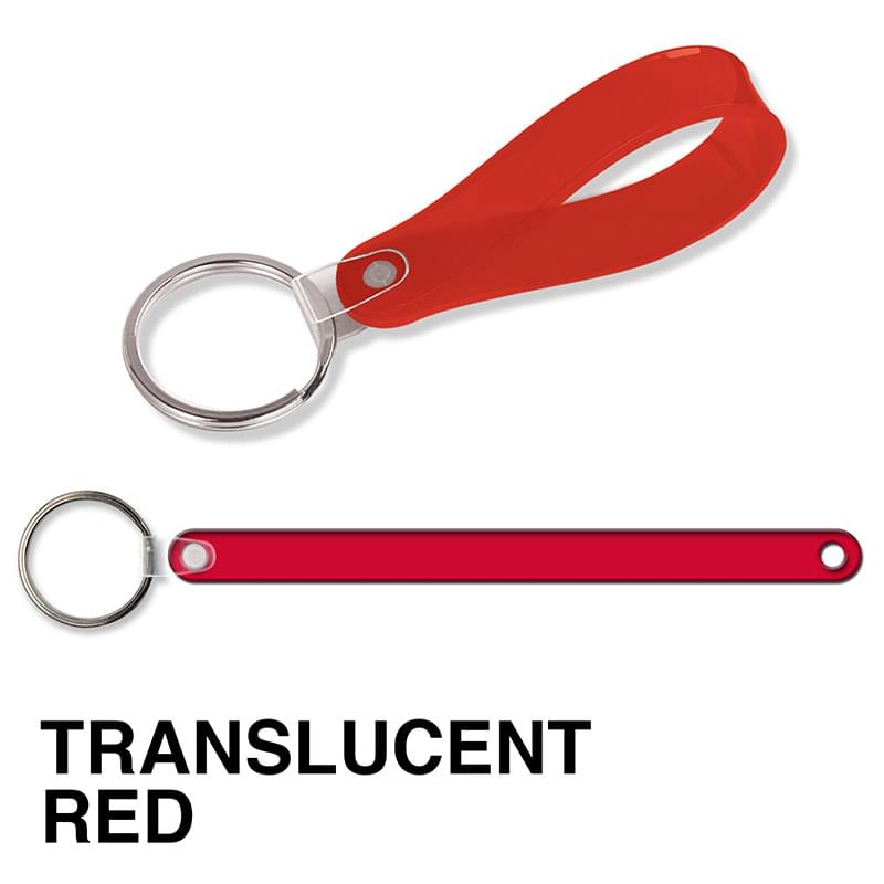 Short Loop Key Tag - Spot Color