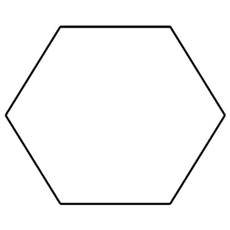 Hexagon Magnet - Full Color