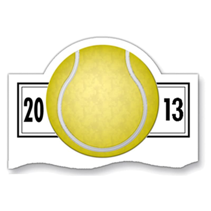 20 Mil Tennis Schedule Magnet - Full Color