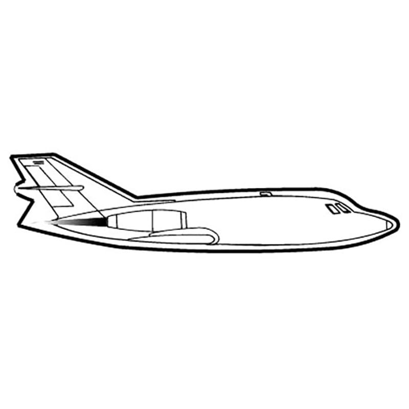 757 Jet Magnet - Full Color