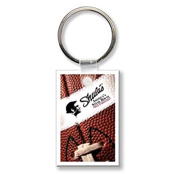 Small Rectangle Key Tag - Full Color