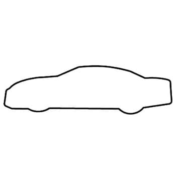 Magnet - Car Outline - Full Color