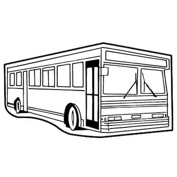 Magnet - Bus - Full Color