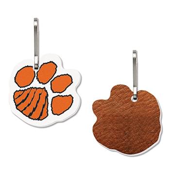 Large Paw Print Bag & Luggage Tag (Zipper Pull) - Full Color