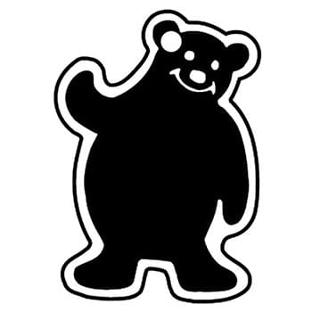 Bear Key Tag (Spot Color)