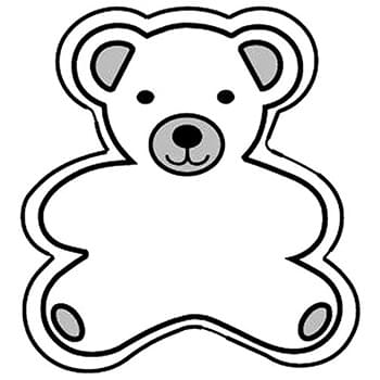 Bear Magnet - Full Color