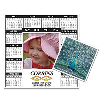 Rectangle Calendar Magnet - Full Color